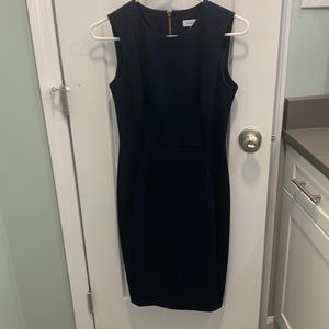 Calvin Klein Navy Blue sleeveless dress